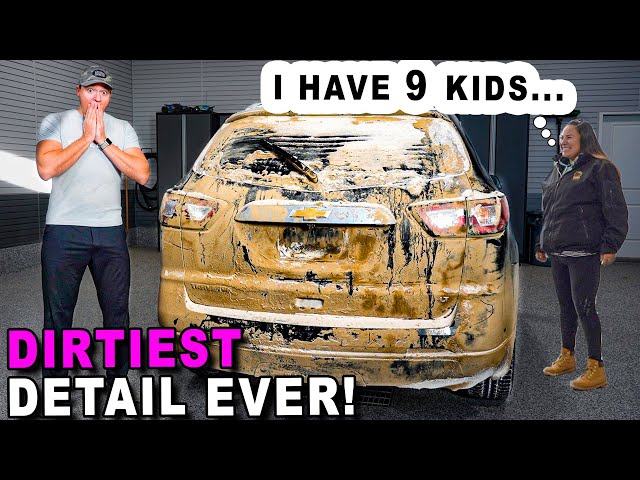 Real-Time Cleaning of the NASTIEST Vehicle Ever!