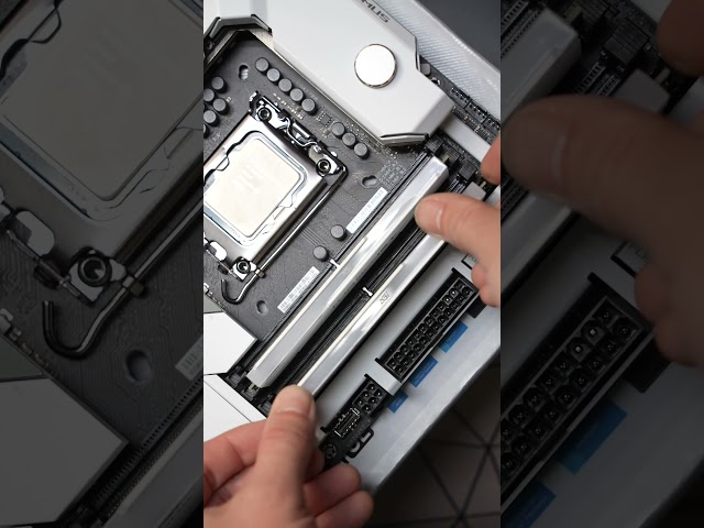 Building a pc with expensive motherboard #asus #gamingpc #pcbuild #pcsetup #intel