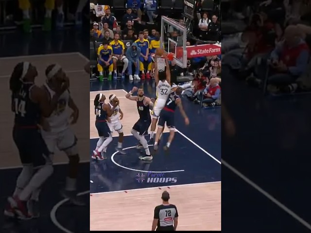 Trayce Jackson Davis back to back slam! #nba #warriors #purplehoops #tjd #highlights