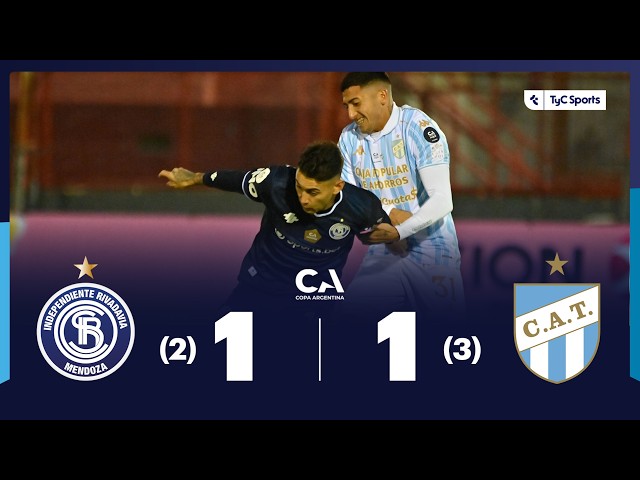 Independiente Rivadavia 1 (2) - (3) 1 Atlético Tucumán | 2026 Copa Argentina | Quarterfinals