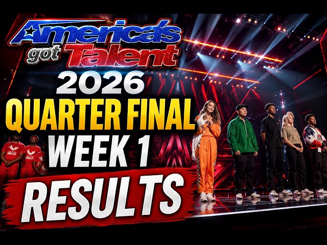 America's Got Talent 2026 Quarter Finals Week 1 Top 3 Full Results