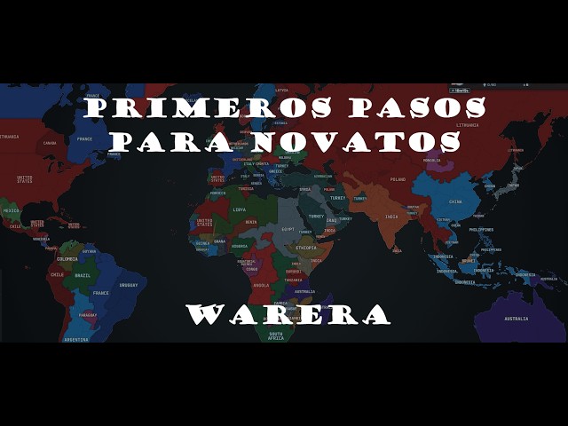 Warera - FIRST STEPS FOR BEGINNERS - TUTORIAL