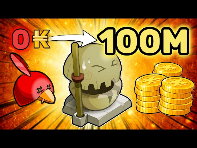 From 0 to 100M KAMAS via CRUSHING on DOFUS