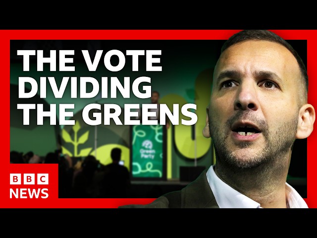 The vote that could split the Green Party: Inside Zack Polanski’s party conference | BBC News