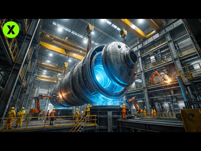 ☢️ CÓMO se HACE un REACTOR NUCLEAR | ASÍ se FABRICA un REACTOR NUCLEAR