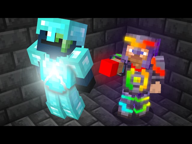Conseguí la armadura de Dios en el SMP de Minecraft de mi hermano