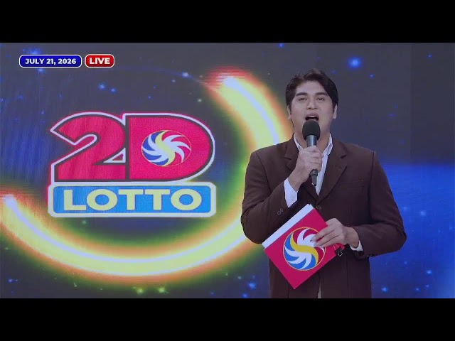 [LIVE] PCSO 2:00 PM Lotto Draw - July 21, 2026