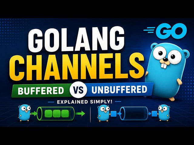 Channels in Golang Explained | Buffered vs Unbuffered Channels in Golang