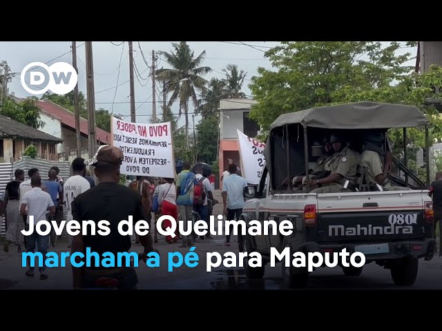PODEMOS: Jovens de Quelimane marcham a pé para Maputo