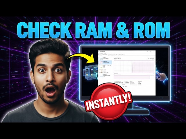 How to Check RAM and ROM in Computer | Step-by-Step Guide