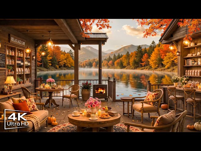 Begin Your Day with Jazz Relaxing Music 🍂 Smooth Autumn Jazz Ambience for Studying, Working