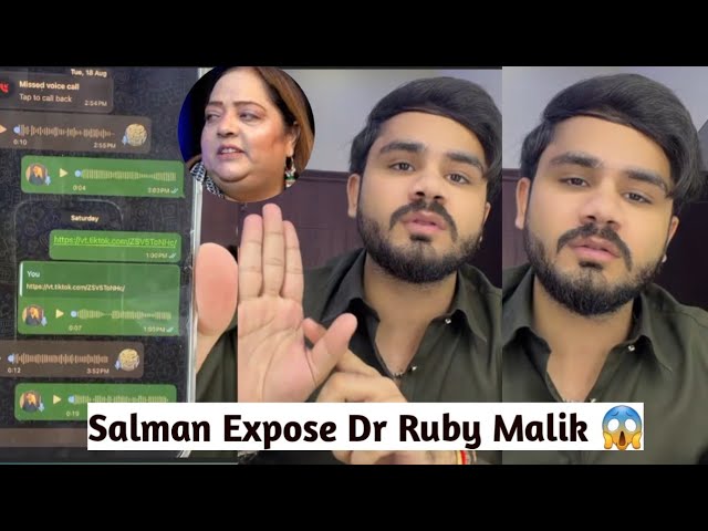 Salman Exposes Dr Ruby Malik | What Happened Between Rajab & Ruby?
