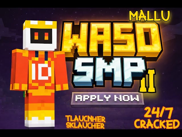 New Best Cracked Public Mallu SMP 🧁 | Minecraft Java +  Pojav | 24/7 Online | Free To Join #donutsmp