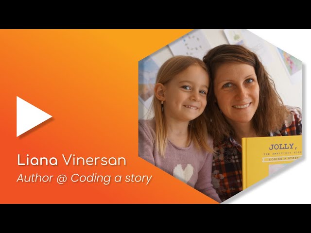 Liana Vinersan, Author of Coding a story | Edtech Romania