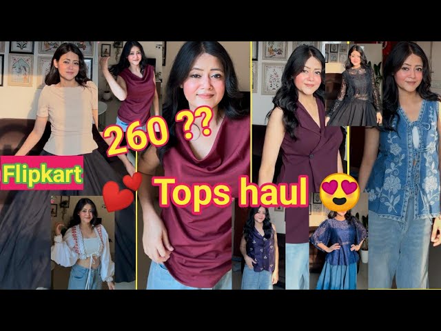 Flipkart haul | Flipkart affordable tops,dress haul | Rashmi Singh