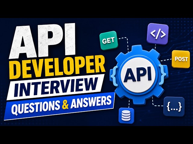 API Developer Interview Questions & Answers