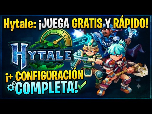 Cómo Instalar HYTALE GRATIS + CONFIGURACIÓN COMPLETA (2026) 🔥