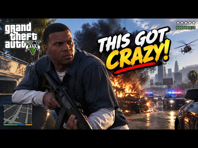 I Played GTA 5 as Franklin… Things Got OUT OF CONTROL! 😂