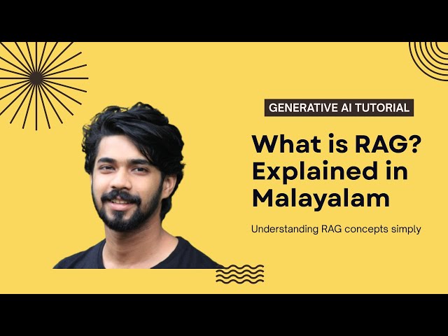 What is RAG Explained in Malayalam | Retrieval augmented generation | how ai works 