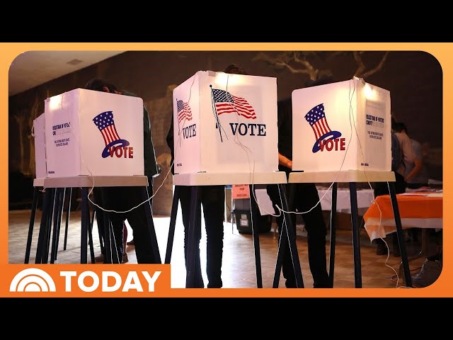 Voters Head to Polls in Key States, Setting the Stage for Midterms