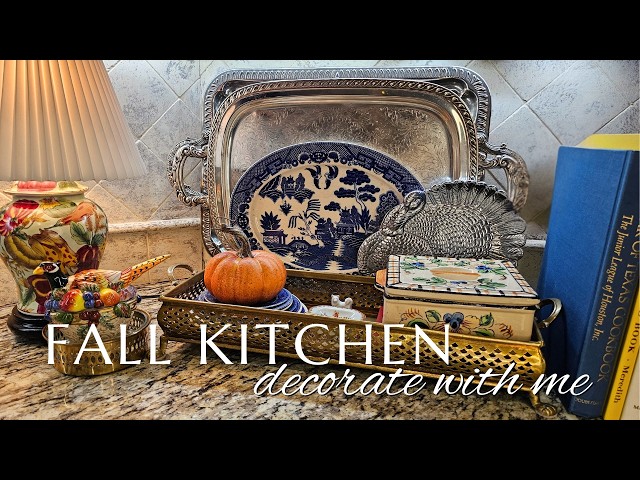 FALL KITCHEN DECORATE WITH ME 2026 - Easy Decorating Ideas for a Cozy Home