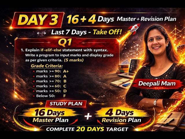 4. DAY 3 – Control Statements & Functions Mastery | EMRS KVS NVS TGT/PGT COMPUTER SCIENCE