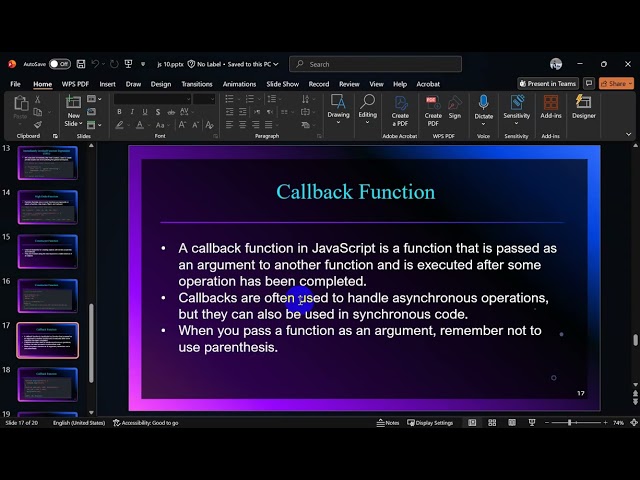 JavaScript Functions: Callback, Recursive & Higher-Order Functions (Part 18)
