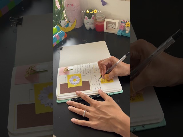 Simple journaling ചെയ്യാം #diy #diyideas #craft #shorts #journaling