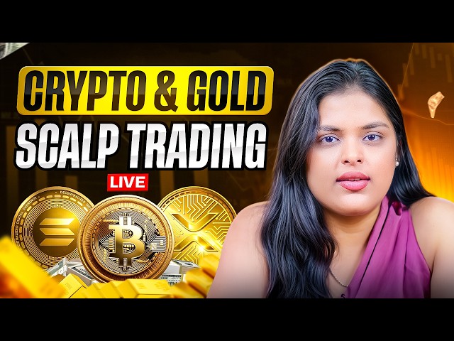 🔴GOLD Live Trading | crypto live trading | live trading | Crypto & Forex Live #BTC #GoldTrading