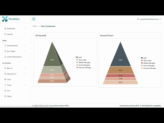 Oracle Apex Application Modern UI/UX