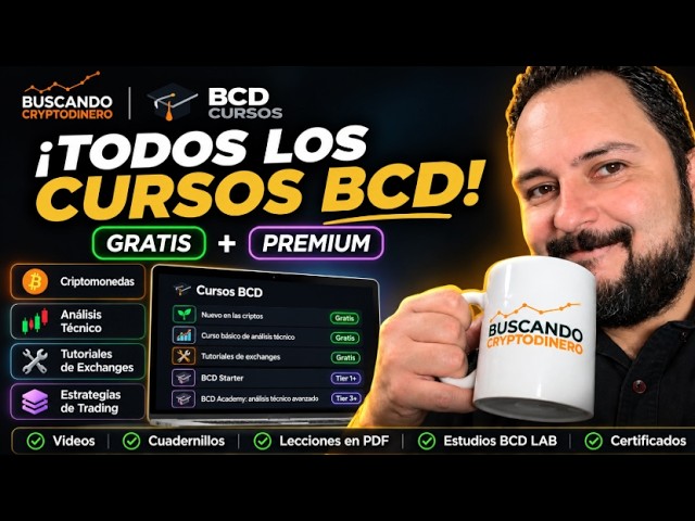 🎓 TODOS los CURSOS de BCD: GRATIS y PREMIUM | Nueva Plataforma, Lecciones y Certificados