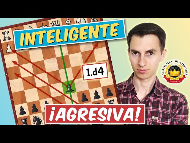 ¡Juega así! 👊 RESPUESTA agresiva e INTELIGENTE contra 1.d4 (Gambito ENGLUND)