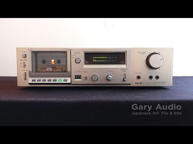 Akai GX F-25 2-Head Stereo Cassette Deck Japan 1981