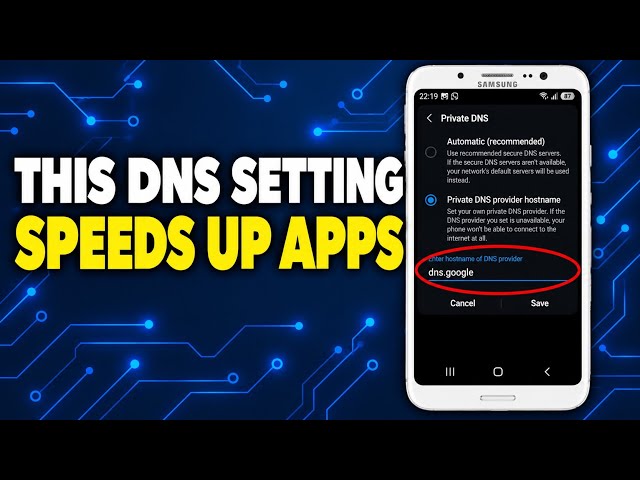 This DNS Setting Speeds Up Every App on Your Phone