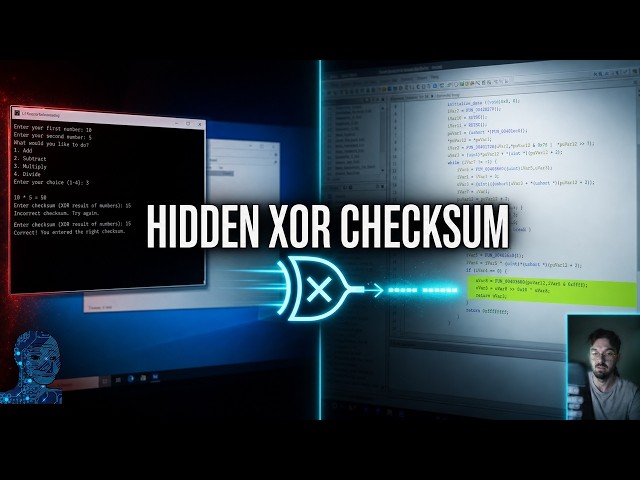 Reverse engineering a fake math game and xor checksum - (Flareon 11 #2)