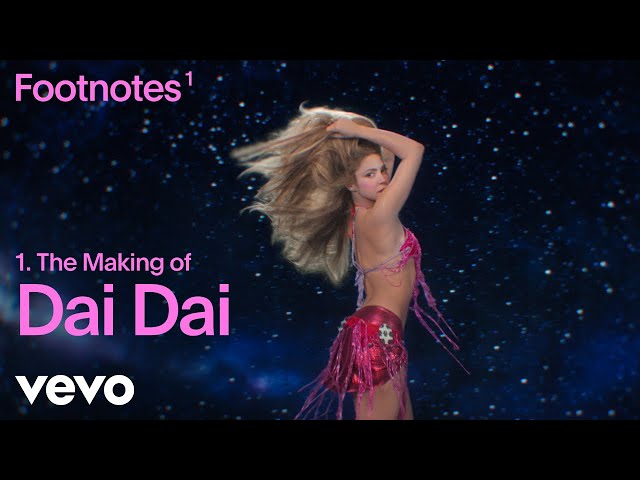 Shakira, Burna Boy - The Making of 'Dai Dai' | Vevo Footnotes