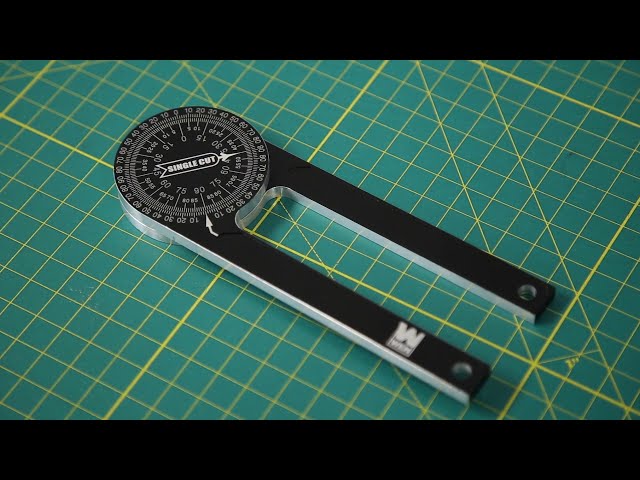 How to Use a WEN Miter Saw Protractor