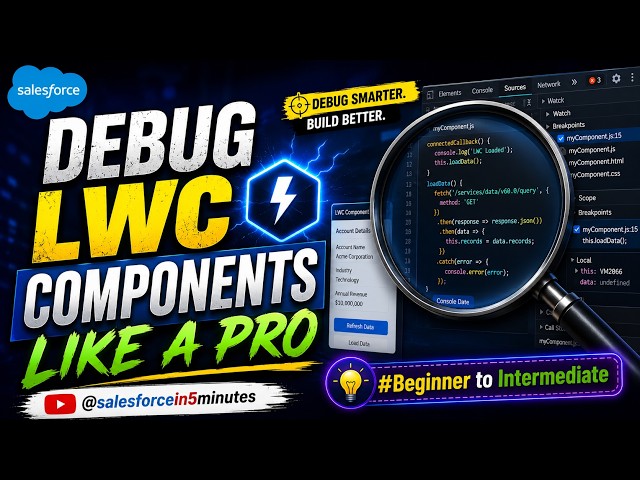 How to Debug LWC Components ?