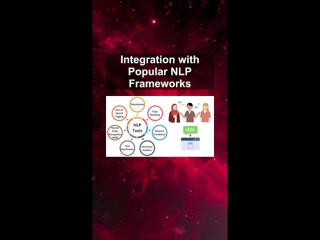 Integration with Popular NLP Frameworks #ai #artificialintelligence #machinelearning #aiagent