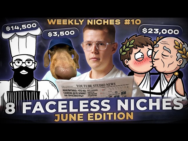 8 BEST Faceless YouTube Niches In June 2026
