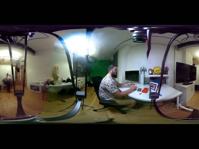 Oneplus 2 VR unboxing using Ricoh Theta M15