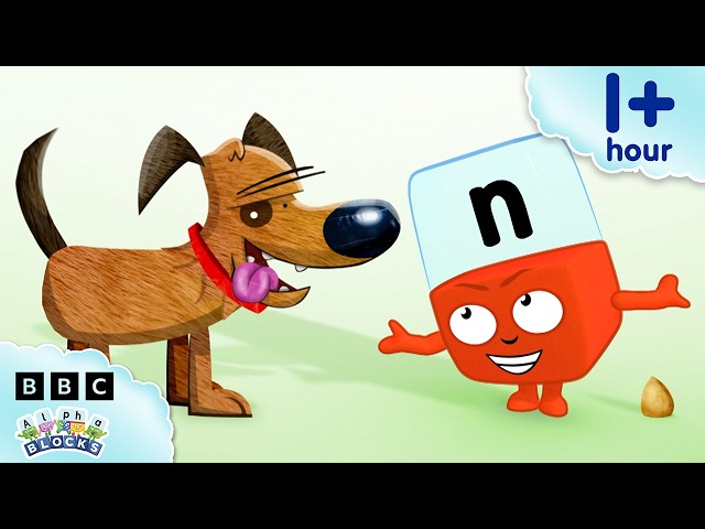 Little Red N Goes on an Adventure | Learn to Read and Spell for Kids Compilation | Alphablocks