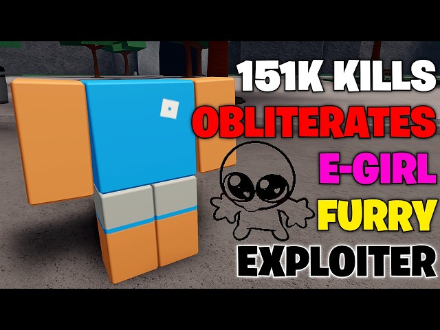 IT'S SO FUN TO DESTROY TEAMING E-GIRLS A TOXIC FURRY & EXPLOITER 😭💀 The Strongest Battlegrounds