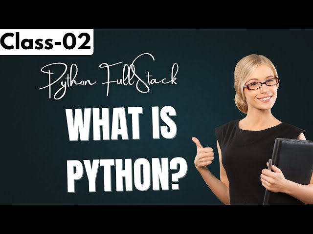 Python Fullstack Regular Class 01 | What is Python | Python Tutorial for Beginners #harshatrainings