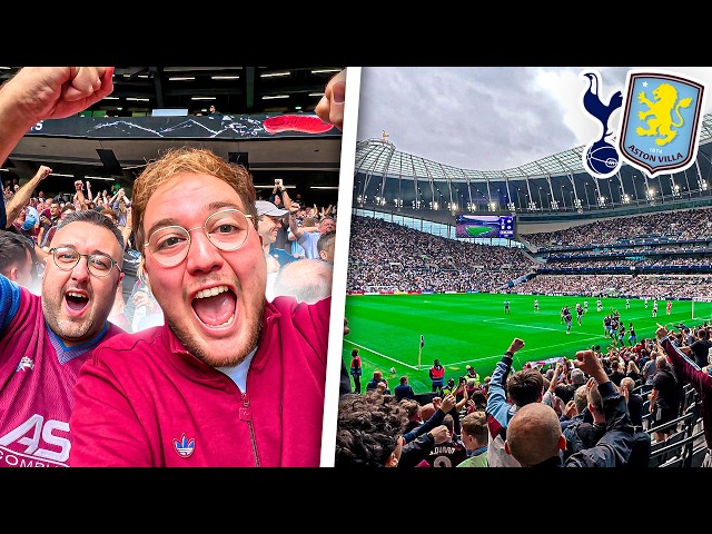 ABSOLUTE SCENES as Villa Win Away at Spurs AGAIN!