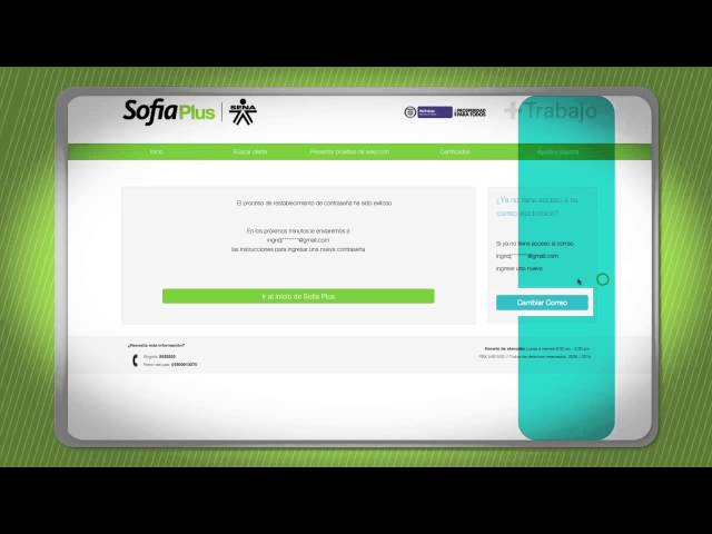 SENA - Instructivo cambio de contraseña