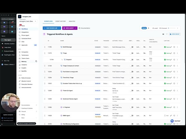 Set Up Automated Ticket Dispatch in NEO