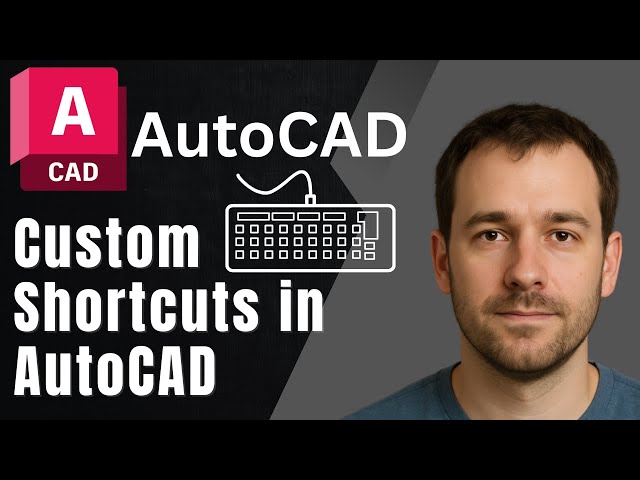 AutoCAD: How to Create Custom Keyboard Shortcuts (Command Aliases Tutorial)