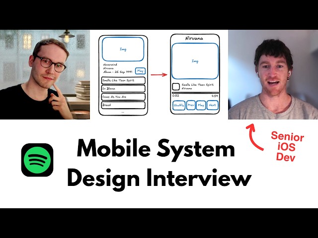 Senior iOS Engineer Mock Interview - Spotify App System Design