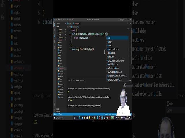 Types of Functions in TypeScript - Part 1 | Dr. Vipin Classes